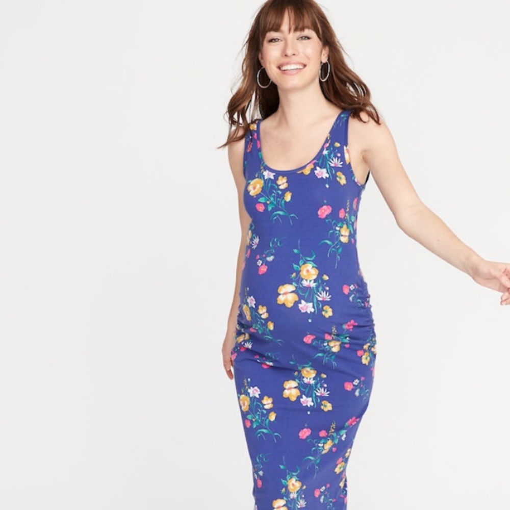 Old navy maternity bodycon tank dress